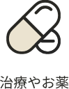 治療やお薬